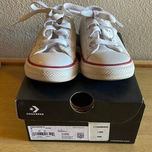 White Toddler Converse
